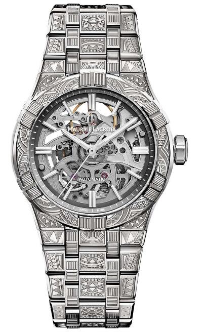 Maurice Lacroix Aikon Skeleton Urban Tribe AI6007-SS009-030-1 Replica Watch